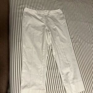 Calvin Klein White Capris